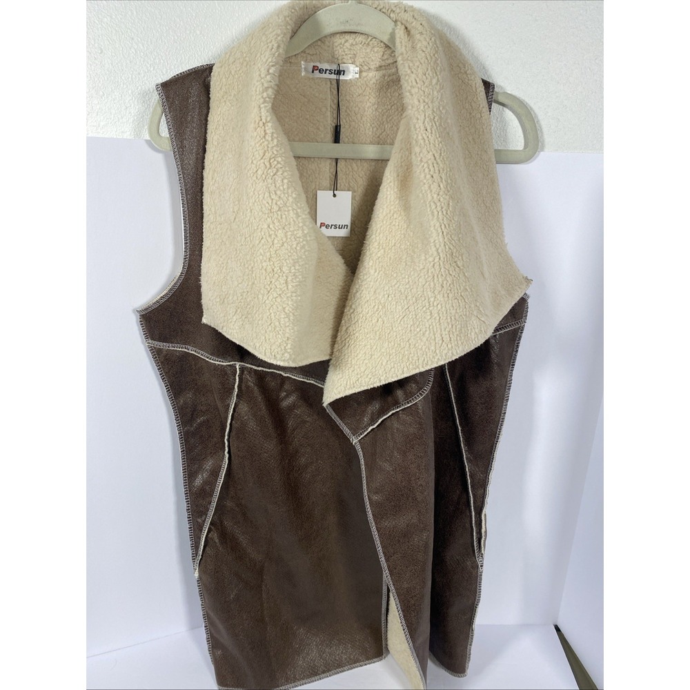Persun Faux Suede Best Large Sherpa Lining R1‎